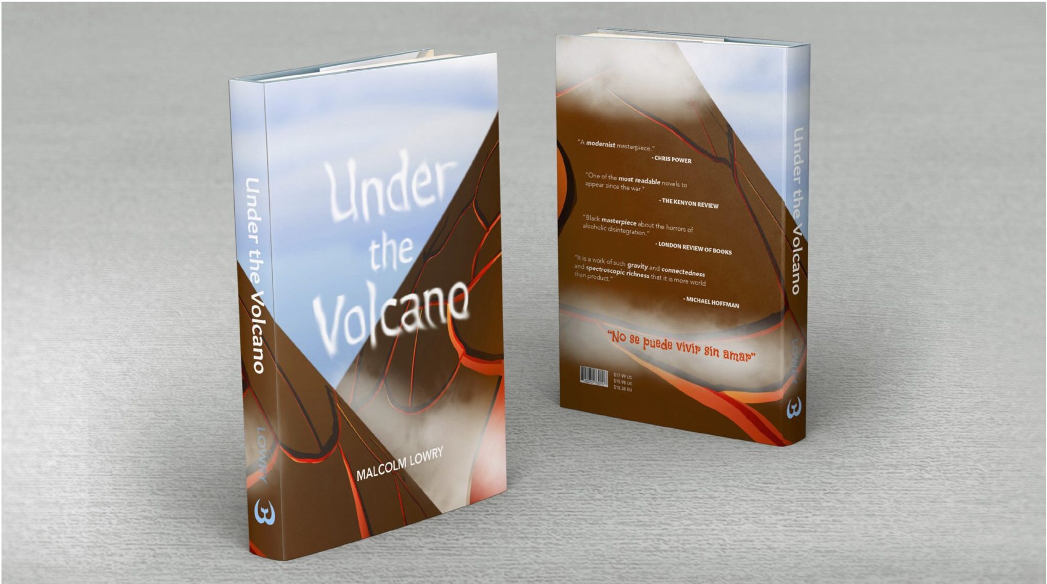 Under the Volcano Book Jacket Design